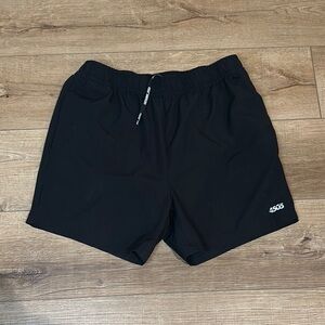 ASOS Black Athletic Men's Shorts 5” inseam
